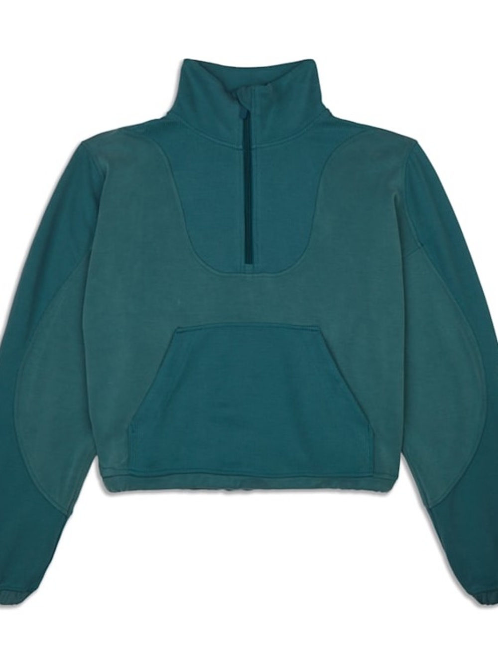 VINTAGE Lululemon Brushed Softstreme ribbed half zip